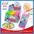 Projection Screen Musical Cell Phone Toy with Candy